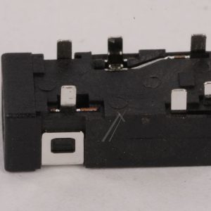 30104143 KOPFHÖRERBUCHSE 6P MIT SCHALTER SEITLICH SCHWARZ DIP RO