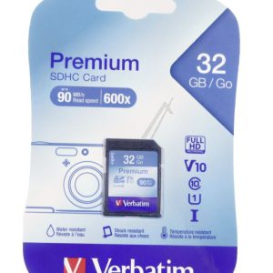 SDHC 43963 GEHEUGENKAART 32GB VERBATIM CLASS-10