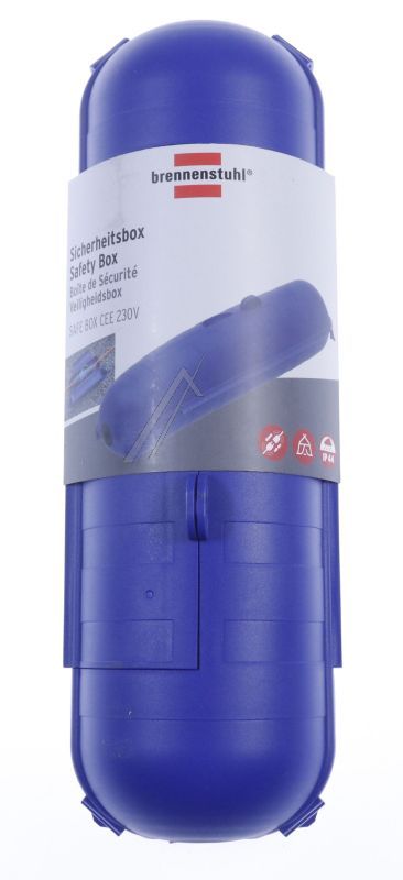 1160540 SAFEBOX CEE 230V / BESCHERMBOX / STEKKERBOX / VERILIGHEIDSBOX IP44 VOOR BUITENKABEL