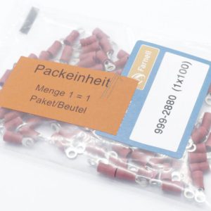 M3 RINGCONTACT 100ST ROOD