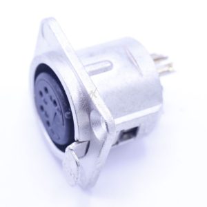 NC-5FDL1 0346060 XLR-CHASSISDEEL CONTRA 5-POL. -NEUTRIK-