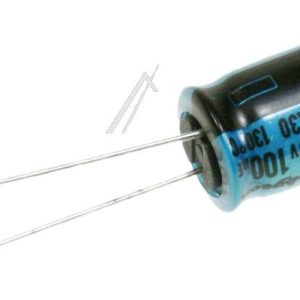 100UF-63V 63RX30100M10X16 ELCO RADIAAL 130°C,  10X16MM. LOW IMPEDANCE