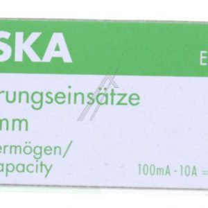 6,3A-T KERAMISCHE ZEKERING 5X20MM INH:10 STUKS ROHS-CONFORM