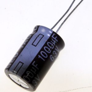 1000UF-63V ECA1JHG102 ELCO RADIAAL 105° 16X25MM -ROHS-KONFORM-