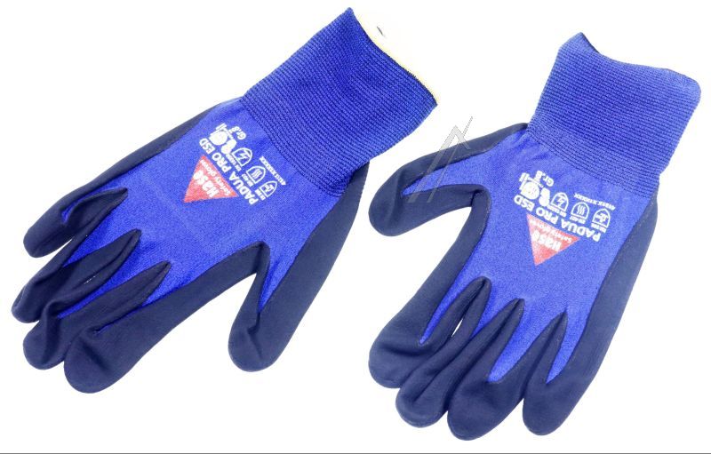 PADUA PRO ESD 508690-ESD-GR.8 GEBREIDE HANDSCHOENEN MAAT 8 VOOR ASSEMBLAGEWERK MET MICRO-NITRIL SCHUIM